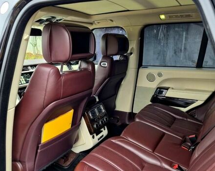 Чорний Ленд Ровер Рендж Ровер, об'ємом двигуна 5 л та пробігом 170 тис. км за 30000 $, фото 4 на Automoto.ua