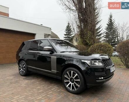 Чорний Ленд Ровер Рендж Ровер, об'ємом двигуна 5 л та пробігом 175 тис. км за 26950 $, фото 4 на Automoto.ua