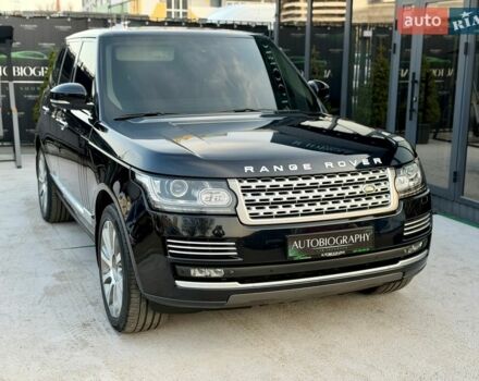 Черный Ленд Ровер Рендж Ровер, объемом двигателя 5 л и пробегом 110 тыс. км за 33900 $, фото 2 на Automoto.ua