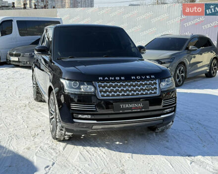 Черный Ленд Ровер Рендж Ровер, объемом двигателя 5 л и пробегом 102 тыс. км за 33500 $, фото 2 на Automoto.ua