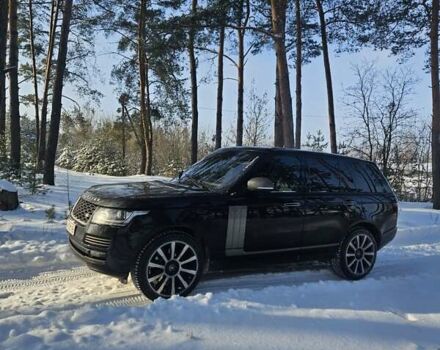 Черный Ленд Ровер Рендж Ровер, объемом двигателя 5 л и пробегом 186 тыс. км за 35000 $, фото 24 на Automoto.ua