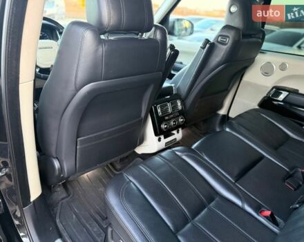 Черный Ленд Ровер Рендж Ровер, объемом двигателя 4.4 л и пробегом 240 тыс. км за 29888 $, фото 7 на Automoto.ua