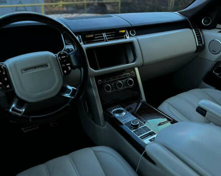 Черный Ленд Ровер Рендж Ровер, объемом двигателя 4.37 л и пробегом 227 тыс. км за 40000 $, фото 17 на Automoto.ua