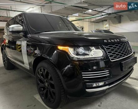 Черный Ленд Ровер Рендж Ровер, объемом двигателя 3 л и пробегом 220 тыс. км за 29900 $, фото 2 на Automoto.ua