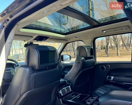 Чорний Ленд Ровер Рендж Ровер, об'ємом двигуна 4.37 л та пробігом 201 тис. км за 29500 $, фото 9 на Automoto.ua