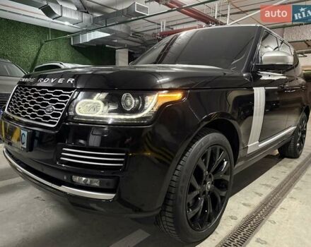 Черный Ленд Ровер Рендж Ровер, объемом двигателя 3 л и пробегом 220 тыс. км за 29900 $, фото 6 на Automoto.ua