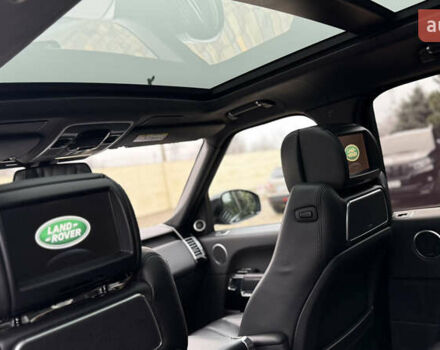 Черный Ленд Ровер Рендж Ровер, объемом двигателя 5 л и пробегом 150 тыс. км за 39800 $, фото 13 на Automoto.ua