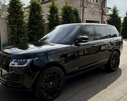 Черный Ленд Ровер Рендж Ровер, объемом двигателя 4.37 л и пробегом 170 тыс. км за 39500 $, фото 87 на Automoto.ua