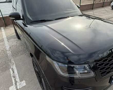 Черный Ленд Ровер Рендж Ровер, объемом двигателя 4.37 л и пробегом 170 тыс. км за 39500 $, фото 62 на Automoto.ua