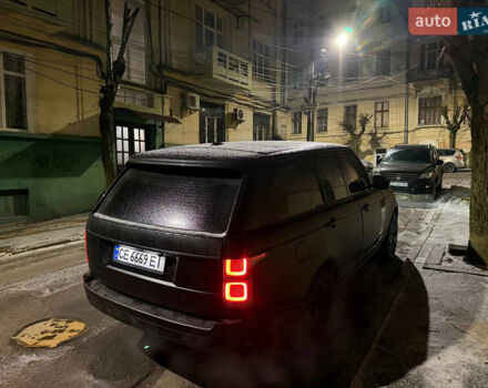 Черный Ленд Ровер Рендж Ровер, объемом двигателя 3 л и пробегом 160 тыс. км за 33000 $, фото 5 на Automoto.ua