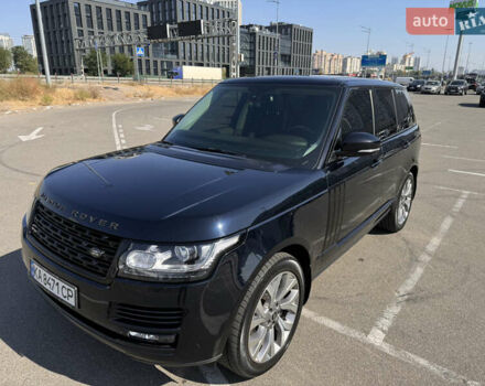 Черный Ленд Ровер Рендж Ровер, объемом двигателя 4.4 л и пробегом 152 тыс. км за 40000 $, фото 1 на Automoto.ua
