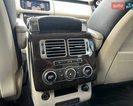 Черный Ленд Ровер Рендж Ровер, объемом двигателя 4.37 л и пробегом 170 тыс. км за 27900 $, фото 9 на Automoto.ua