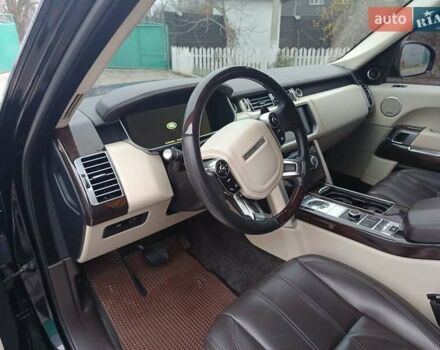 Чорний Ленд Ровер Рендж Ровер, об'ємом двигуна 4.37 л та пробігом 214 тис. км за 34500 $, фото 16 на Automoto.ua