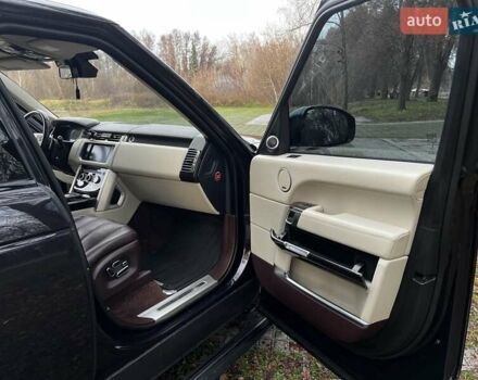 Черный Ленд Ровер Рендж Ровер, объемом двигателя 5 л и пробегом 175 тыс. км за 40300 $, фото 20 на Automoto.ua