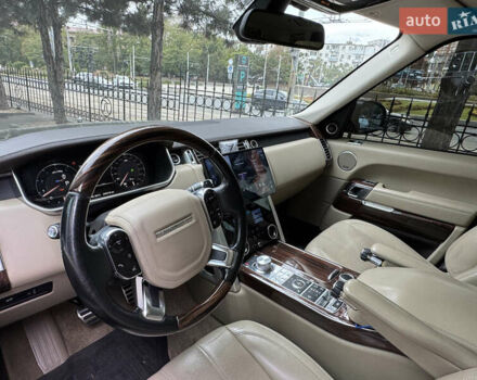 Ленд Ровер Рендж Ровер 2014 в Одессе на Automoto.ua Черный Ленд Ровер Рендж Ровер, объемом двигателя 5 л и пробегом 240 тыс. км за 33000 $, фото 13 на Automoto.ua