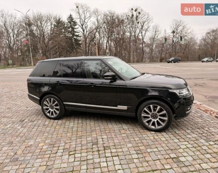 Черный Ленд Ровер Рендж Ровер, объемом двигателя 3 л и пробегом 204 тыс. км за 28500 $, фото 30 на Automoto.ua