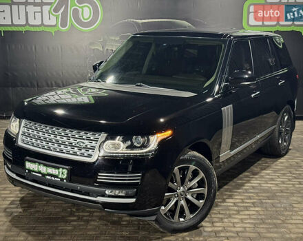 Чорний Ленд Ровер Рендж Ровер, об'ємом двигуна 4.37 л та пробігом 246 тис. км за 32299 $, фото 1 на Automoto.ua