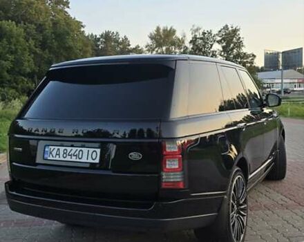 Чорний Ленд Ровер Рендж Ровер, об'ємом двигуна 4.37 л та пробігом 146 тис. км за 48300 $, фото 6 на Automoto.ua