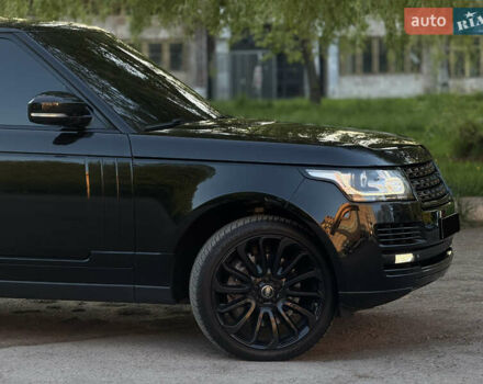 Ленд Ровер Рендж Ровер 2014 в Ивано-Франковске на Automoto.ua Черный Ленд Ровер Рендж Ровер, объемом двигателя 5 л и пробегом 200 тыс. км за 32999 $, фото 4 на Automoto.ua