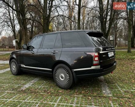 Чорний Ленд Ровер Рендж Ровер, об'ємом двигуна 5 л та пробігом 174 тис. км за 41000 $, фото 6 на Automoto.ua