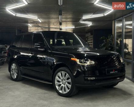 Черный Ленд Ровер Рендж Ровер, объемом двигателя 3 л и пробегом 158 тыс. км за 28900 $, фото 1 на Automoto.ua