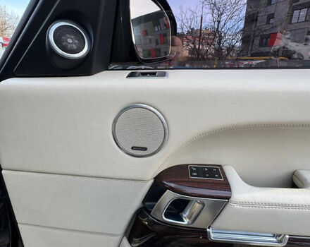 Черный Ленд Ровер Рендж Ровер, объемом двигателя 4.37 л и пробегом 220 тыс. км за 40000 $, фото 10 на Automoto.ua