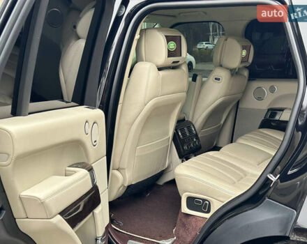 Чорний Ленд Ровер Рендж Ровер, об'ємом двигуна 5 л та пробігом 200 тис. км за 29000 $, фото 12 на Automoto.ua