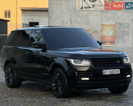 Чорний Ленд Ровер Рендж Ровер, об'ємом двигуна 5 л та пробігом 205 тис. км за 29999 $, фото 1 на Automoto.ua