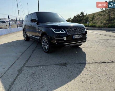 Черный Ленд Ровер Рендж Ровер, объемом двигателя 4.37 л и пробегом 202 тыс. км за 61499 $, фото 5 на Automoto.ua