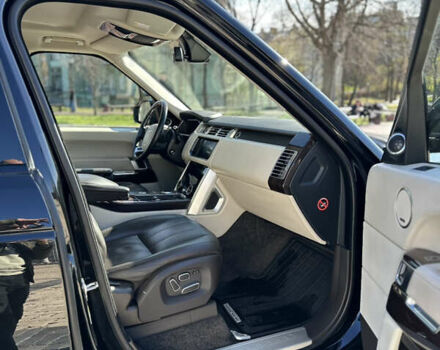 Черный Ленд Ровер Рендж Ровер, объемом двигателя 2.99 л и пробегом 163 тыс. км за 37000 $, фото 8 на Automoto.ua