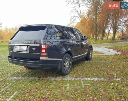 Черный Ленд Ровер Рендж Ровер, объемом двигателя 5 л и пробегом 175 тыс. км за 40300 $, фото 4 на Automoto.ua