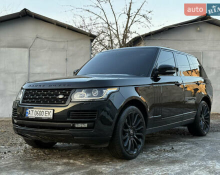 Чорний Ленд Ровер Рендж Ровер, об'ємом двигуна 5 л та пробігом 205 тис. км за 29999 $, фото 12 на Automoto.ua