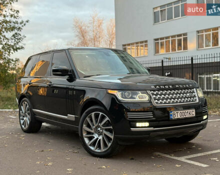 Черный Ленд Ровер Рендж Ровер, объемом двигателя 4.4 л и пробегом 165 тыс. км за 37500 $, фото 6 на Automoto.ua
