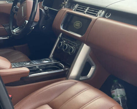 Черный Ленд Ровер Рендж Ровер, объемом двигателя 4.37 л и пробегом 210 тыс. км за 39999 $, фото 16 на Automoto.ua