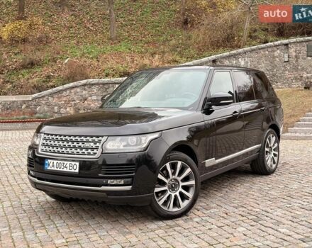 Черный Ленд Ровер Рендж Ровер, объемом двигателя 3 л и пробегом 204 тыс. км за 28500 $, фото 2 на Automoto.ua