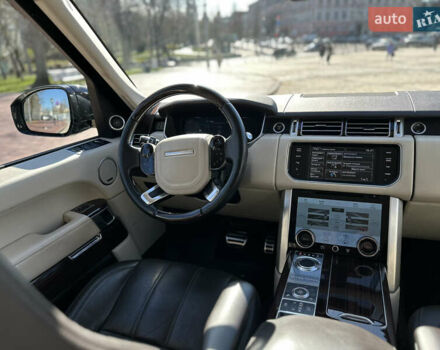 Черный Ленд Ровер Рендж Ровер, объемом двигателя 2.99 л и пробегом 163 тыс. км за 37000 $, фото 10 на Automoto.ua