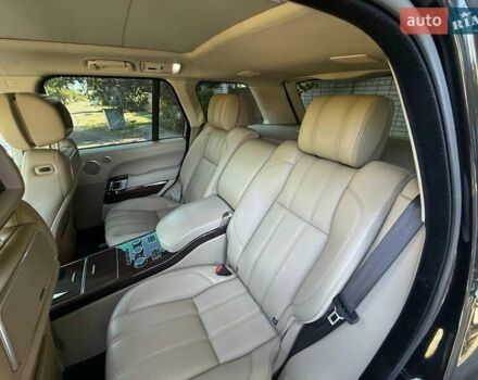 Чорний Ленд Ровер Рендж Ровер, об'ємом двигуна 4.37 л та пробігом 106 тис. км за 43500 $, фото 8 на Automoto.ua