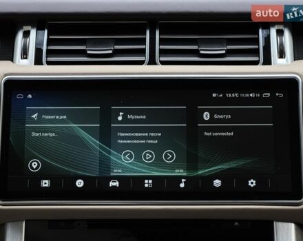 Чорний Ленд Ровер Рендж Ровер, об'ємом двигуна 4.4 л та пробігом 221 тис. км за 28800 $, фото 27 на Automoto.ua