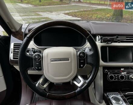 Чорний Ленд Ровер Рендж Ровер, об'ємом двигуна 5 л та пробігом 174 тис. км за 41000 $, фото 17 на Automoto.ua