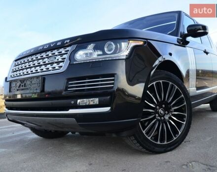 Чорний Ленд Ровер Рендж Ровер, об'ємом двигуна 3 л та пробігом 159 тис. км за 34750 $, фото 4 на Automoto.ua