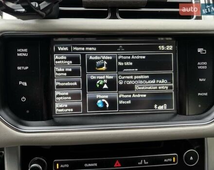 Черный Ленд Ровер Рендж Ровер, объемом двигателя 5 л и пробегом 175 тыс. км за 40300 $, фото 48 на Automoto.ua