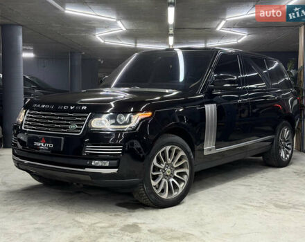 Черный Ленд Ровер Рендж Ровер, объемом двигателя 4.37 л и пробегом 183 тыс. км за 39500 $, фото 6 на Automoto.ua