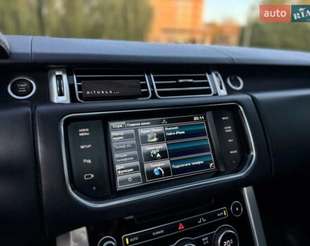 Ленд Ровер Рендж Ровер 2014 в Ивано-Франковске на Automoto.ua Черный Ленд Ровер Рендж Ровер, объемом двигателя 5 л и пробегом 200 тыс. км за 32999 $, фото 47 на Automoto.ua