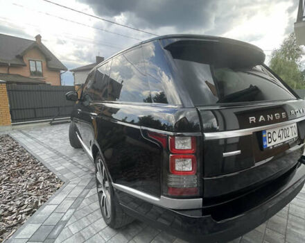 Черный Ленд Ровер Рендж Ровер, объемом двигателя 4.37 л и пробегом 210 тыс. км за 39999 $, фото 7 на Automoto.ua