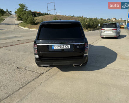 Черный Ленд Ровер Рендж Ровер, объемом двигателя 4.37 л и пробегом 202 тыс. км за 61499 $, фото 12 на Automoto.ua