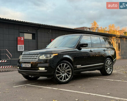 Черный Ленд Ровер Рендж Ровер, объемом двигателя 4.4 л и пробегом 165 тыс. км за 38999 $, фото 3 на Automoto.ua