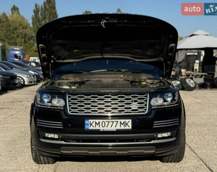 Чорний Ленд Ровер Рендж Ровер, об'ємом двигуна 5 л та пробігом 150 тис. км за 37900 $, фото 81 на Automoto.ua