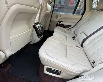 Черный Ленд Ровер Рендж Ровер, объемом двигателя 4.37 л и пробегом 220 тыс. км за 40000 $, фото 14 на Automoto.ua