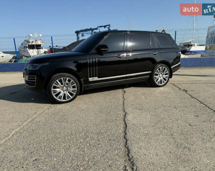 Черный Ленд Ровер Рендж Ровер, объемом двигателя 4.37 л и пробегом 202 тыс. км за 61499 $, фото 17 на Automoto.ua