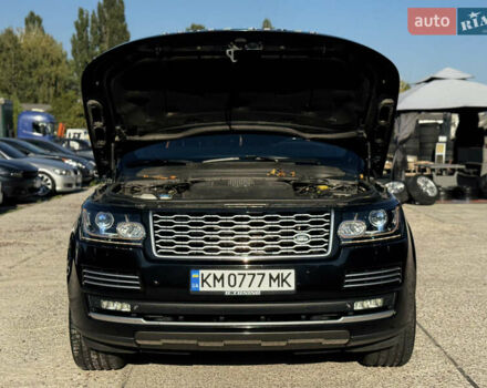 Ленд Ровер Рендж Ровер 2014 у Житомирі на Automoto.ua Чорний Ленд Ровер Рендж Ровер, об'ємом двигуна 5 л та пробігом 144 тис. км за 38999 $, фото 81 на Automoto.ua